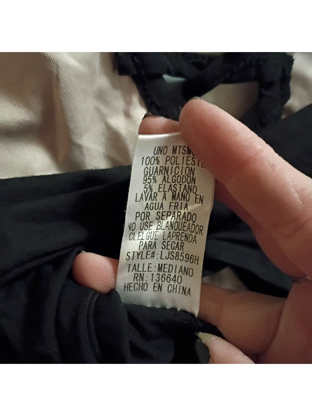 2/$10 Vintage Fashion Nova Black And Beige Bodysuit Medium - Picture 12 of 12